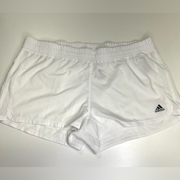 adidas Pants - Adidas Aeroready White Shorts Women’s Size XL